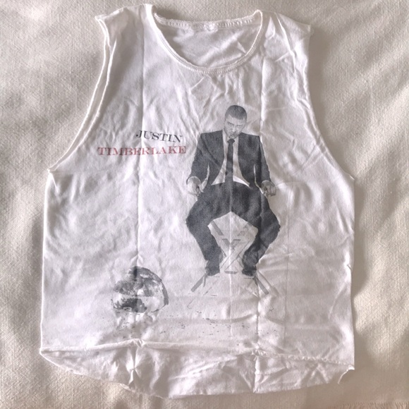 Justin Timberlake Concert Vintage T-Shirt - Picture 1 of 3